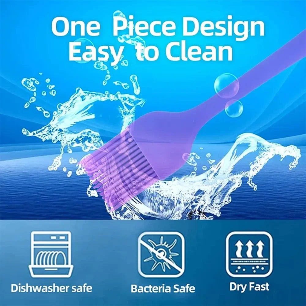 GrillFein Silicone Basting Brush | Heat Resistant & Hygienic | For BBQ, Baking & Cooking