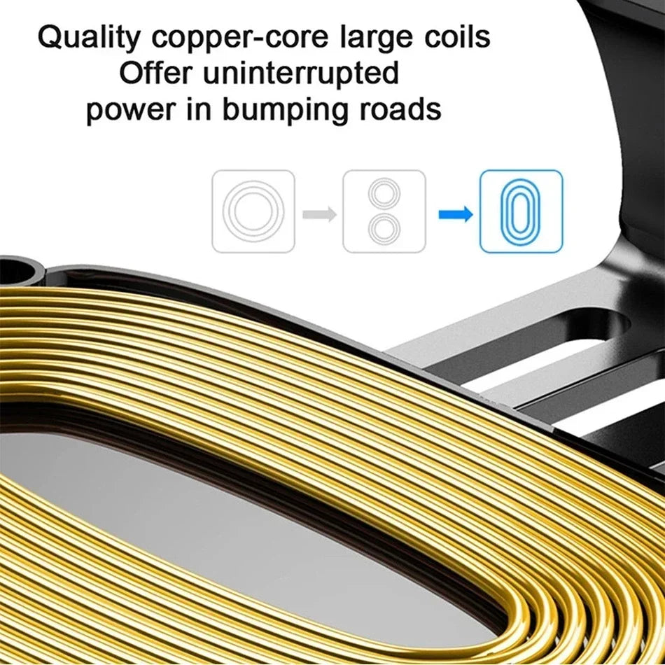 DRIVOLT Car Phone Holder with 30W Wireless Charger | Automatic Locking | Qi Charging & Safety Features | For Air Vents