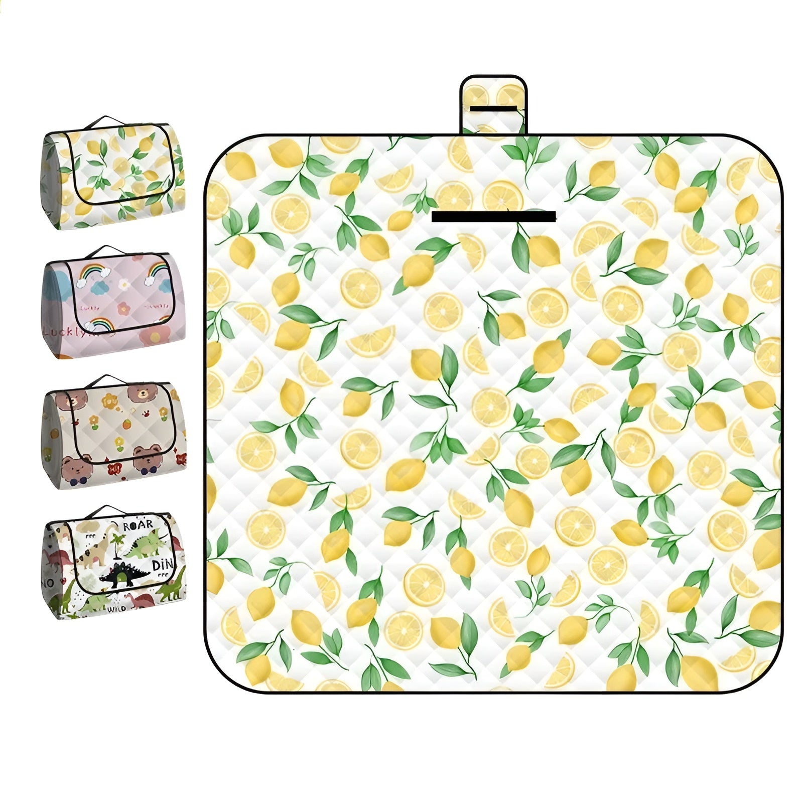 Foldable Baby Play Mat Wanderlino | Padded & Waterproof | For Outdoor & Home | Includes Carrying Bag