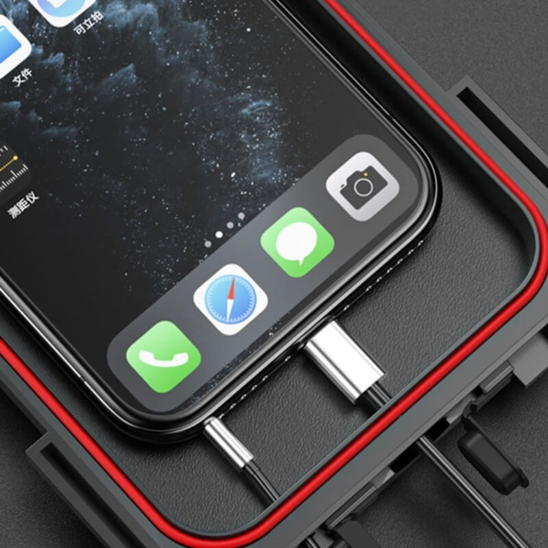 DryTrail Fahrradtasche | Wasserdicht | Verstellbarer Schultergurt | Schutz für Smartphone & Wertsachen
