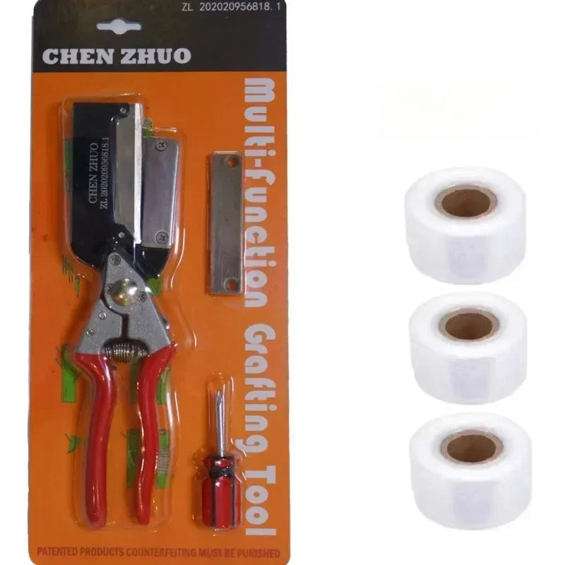 Graftorio Grafting Shears for Fruit Trees | For Branches up to Ø 1.8 cm | Aluminum Alloy | Precise Grafting & Cutting