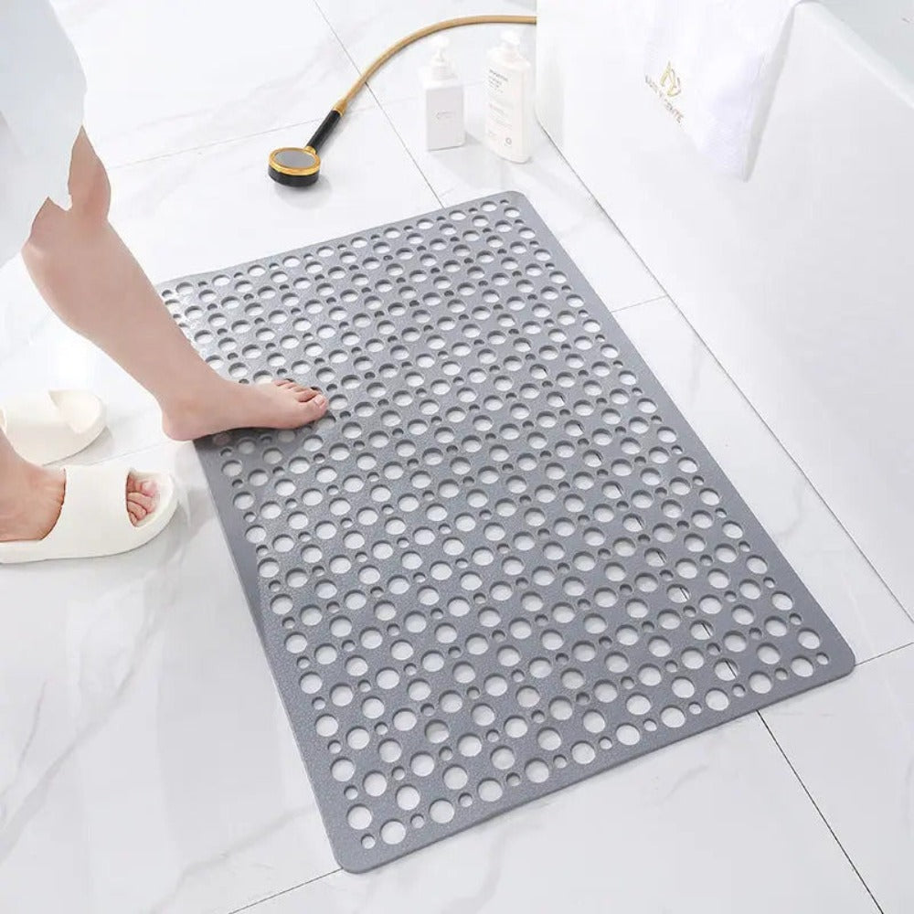 AquaSafe Shower Mat | Non-Slip & Antibacterial | Hygienic PVC | Safe Showering