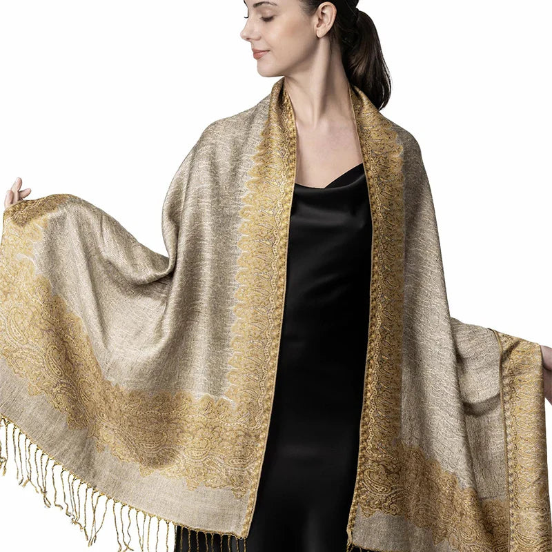 Élégancea | Women's Scarf | Cashmere Feel | 70 × 190 cm | Luxury Print & Warm