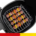 Grillvaro AllGrillPro BBQ Grill Set Made of Stainless Steel | With Skewers & Holder | For Grill, Airfryer & Steamer | Outdoor & Kitchen