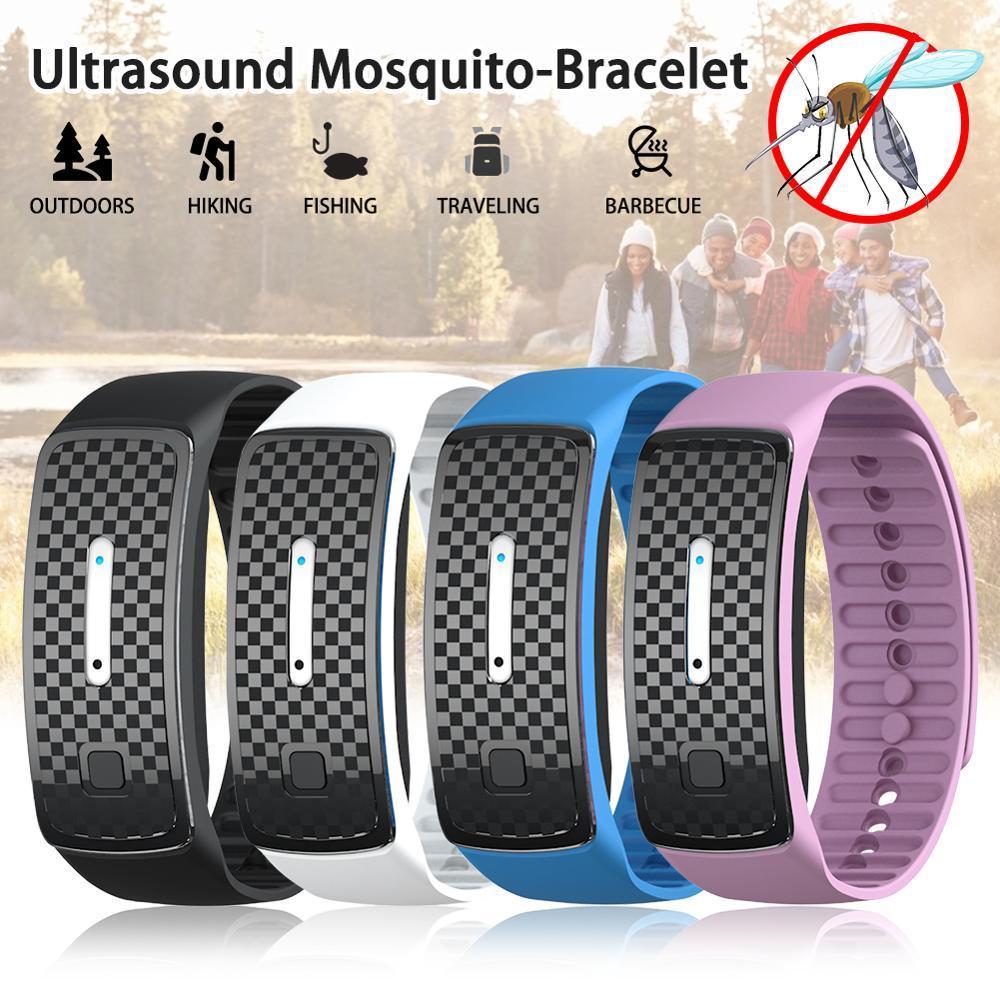 MosquiWave | Ultraschall-Mückenarmband | Wiederaufladbar | Chemiefreier Insektenschutz | Bis zu 150 Stunden Laufzeit