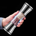 2-in-1 Spice Grinder SPICURA DuoMill | Stainless Steel Double Mill for Salt & Pepper | Manual & Stylish
