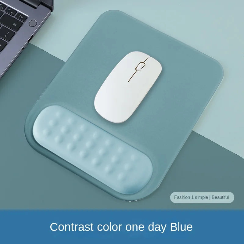 ErgoLoom Mouse Pad with Wrist Rest | Ergonomic & Non-Slip | Memory Foam & Anti-Slip Base | For Gaming & Office