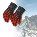 Heated Gloves ThermoGrip | 3 Heating Levels | Touchscreen Compatible | Black