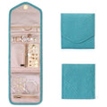 Jewelora | Schmuck-Organizer für Reisen | Kompakt & Gepolstert | Mehrere Fächer | 14 × 15,5 cm