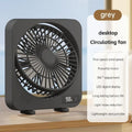 AeroLino USB Desk Fan | 5-Speed Digital Display | Portable & Quiet | For Office, School & Home