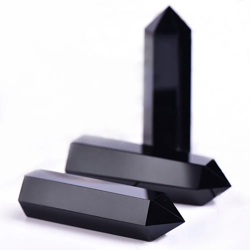 Crystal Obelisk Elaria | Natural Stone Healing Stone | For Meditation & Reiki | 4–8 cm