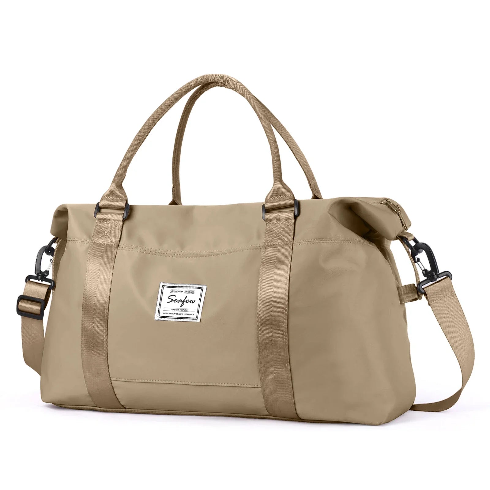 Aerovigo Travel Bag Hand Luggage 40x20x25 | Large Capacity | Weekender for Short Trips | Airline Cabin Bag