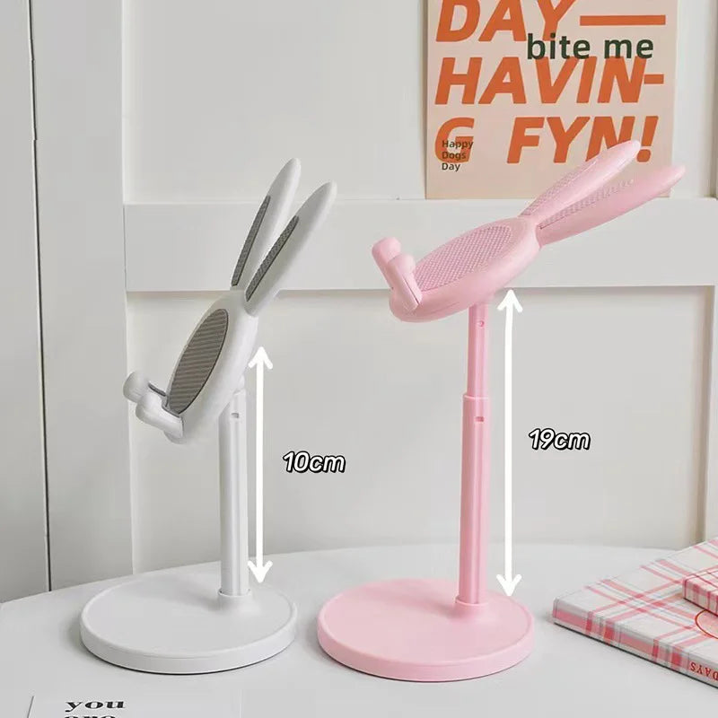HoppelStand Phone Holder | Height Adjustable & Tiltable | Cute Bunny Design | For Phone & Tablet