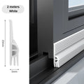 Door Seal SilentSeal Pro | PVC Draft Stopper Without Adhesive | Soundproof & Energy Saving | Washable & Cut-to-Size
