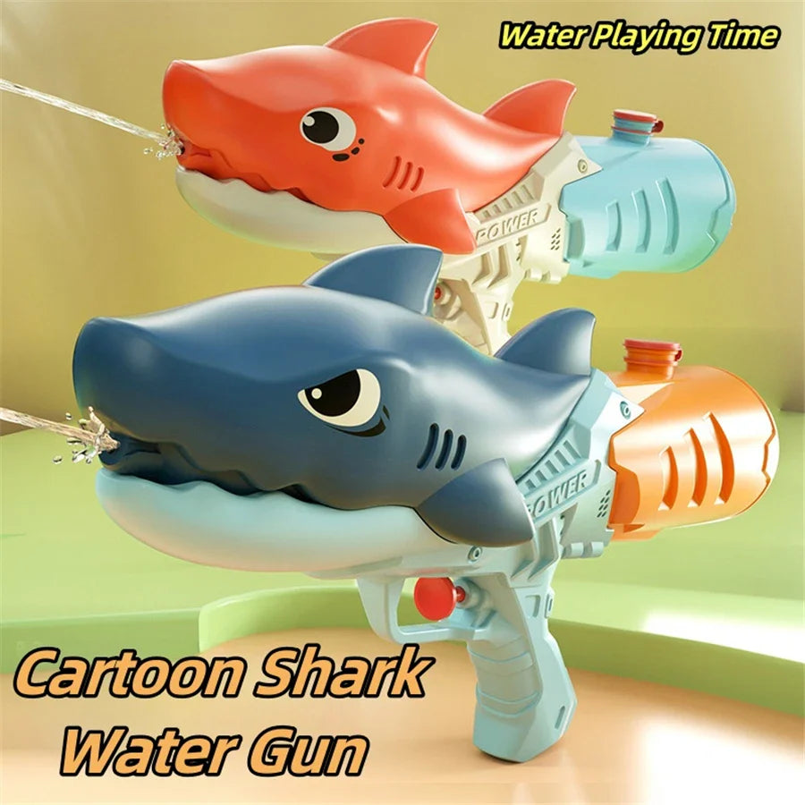 AquaKraxx Water Splash Toy for Kids | Dinosaurs, Ducks & Sharks | Double Sprinkler & Water Guns | Perfect for Garden, Beach & Pool
