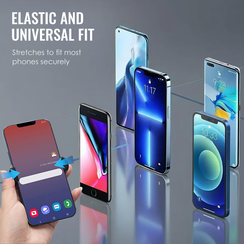 Griparo | Smartphone-Fingerring Halterung | 360° Drehbar & Klappbar | Magnetischer Handyhalter aus Zinklegierung