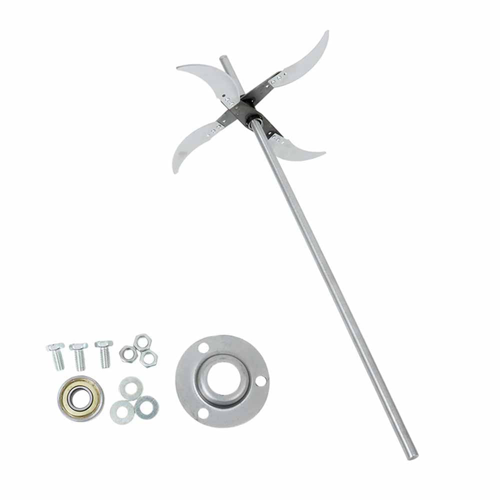 AgroSharp Elektrische Gemüse- & Futterschneider Klingen | 4/6 Messer Zerkleinerer | Für Gras, Gemüse & Geflügelfutter
