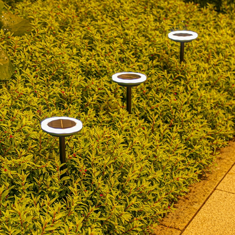 Virelia | Solar-Gartenleuchten mit Farbwechsel | LED-Bodenspots | Wetterfest & Solarbetrieben