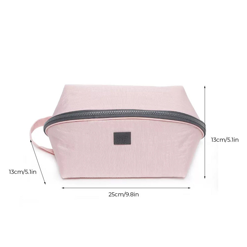 Travora | Reise-Organizer mit Fächern | Wasserdichtes Nylon | Für Unterwäsche, Kosmetik & Zubehör