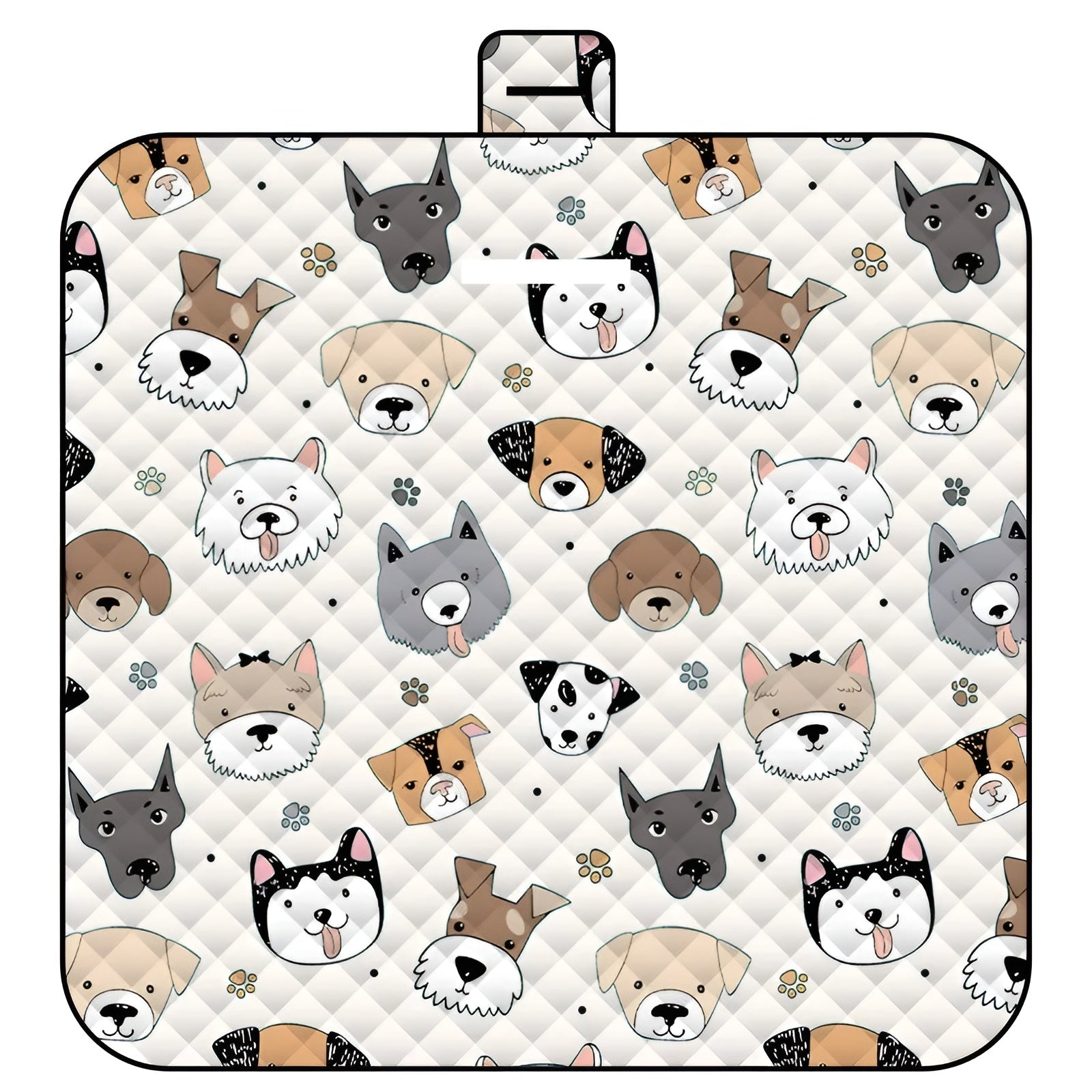 Foldable Baby Play Mat Wanderlino | Padded & Waterproof | For Outdoor & Home | Includes Carrying Bag