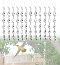 Bird Deterrent Spinning Rods BirdGuard Reflect Set of 12 | 30 cm | Reflective Garden Decoration | Repels Birds & Protects Fruits, Vegetables & Beds