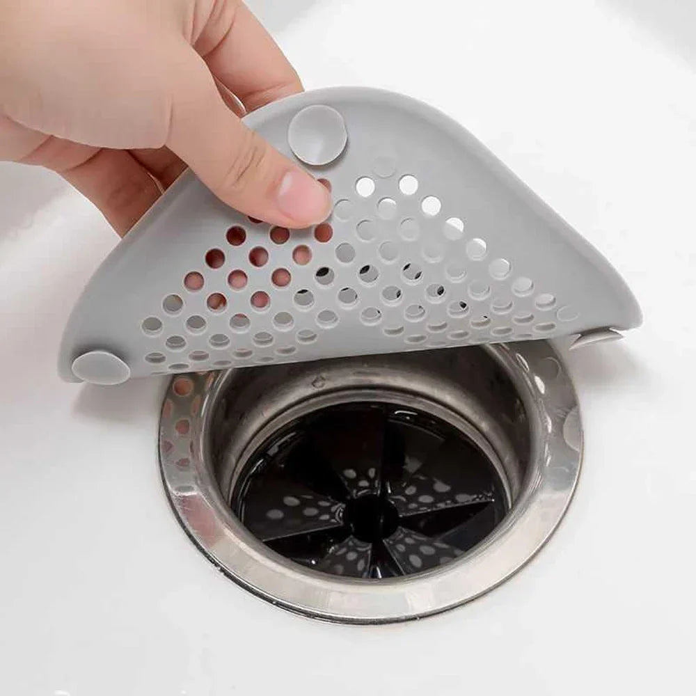 CleanDrainy Drain Protector with Suction Cup | Hair Catcher & Anti-Clogging | For Shower, Kitchen & Bathroom