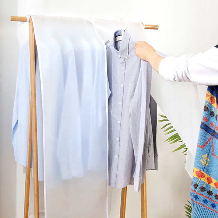 CleanCover Garment Bag PEVA | Dustproof & Waterproof | In 6 Sizes | For Suits, Dresses & Wardrobe Rails