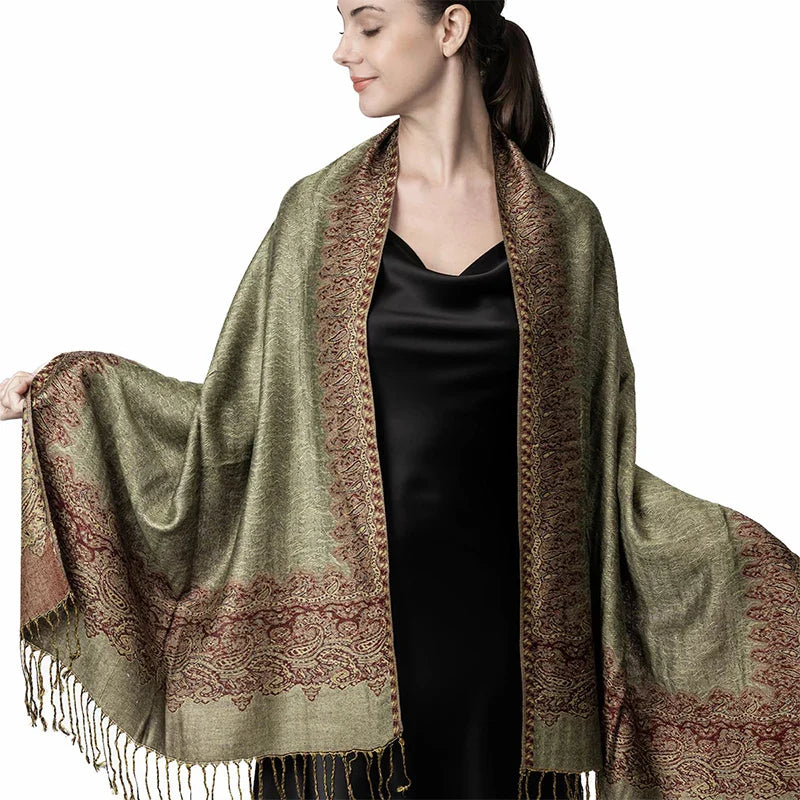 Élégancea | Women's Scarf | Cashmere Feel | 70 × 190 cm | Luxury Print & Warm