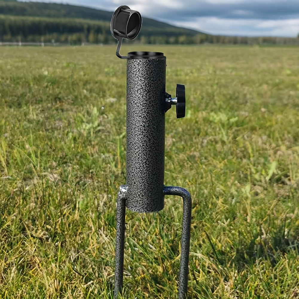 Adjustable Umbrella Stand Stabello | For Ø 2.8–3.2 cm Umbrella Poles | Non-Slip & Portable | Robust Steel Construction