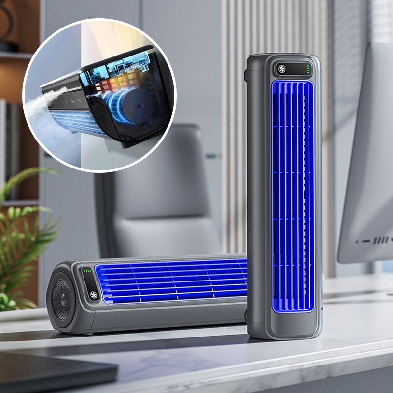 Coolira Mobile Air Conditioner | 3-in-1 Fan & Wall Mount | 12 Hour Battery | Compact & Cordless