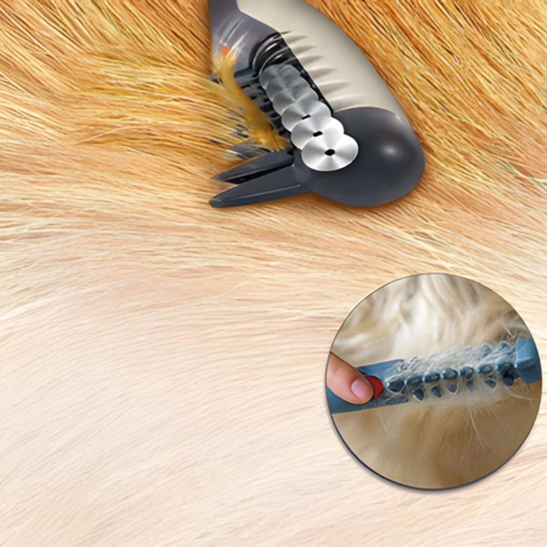 Fellona Tangle-Free Pet Trimmer | Pain-Free Grooming for Dogs & Cats | Suitable for All Coat Types