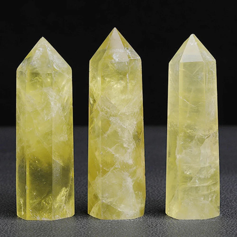 Crystal Obelisk Elaria | Natural Stone Healing Stone | For Meditation & Reiki | 4–8 cm