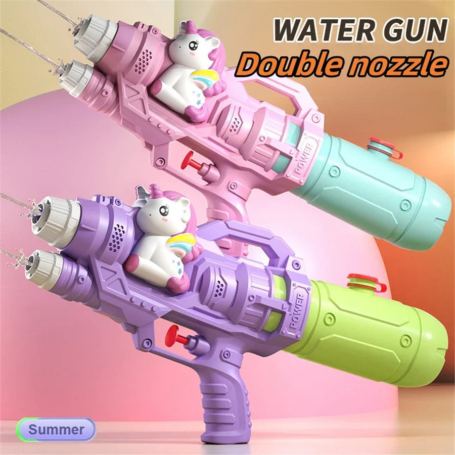AquaKraxx Water Spray Toy for Kids | Dinosaurs, Ducks & Sharks | Double Sprinkler & Water Guns | Perfect for Garden, Beach & Pool