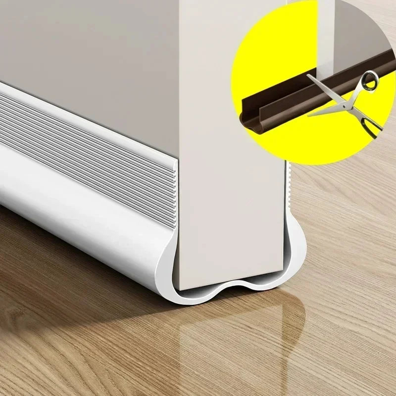 Flexible Door Seal | Draft Stopper & Sound Insulation | PVC | Water- & Windproof