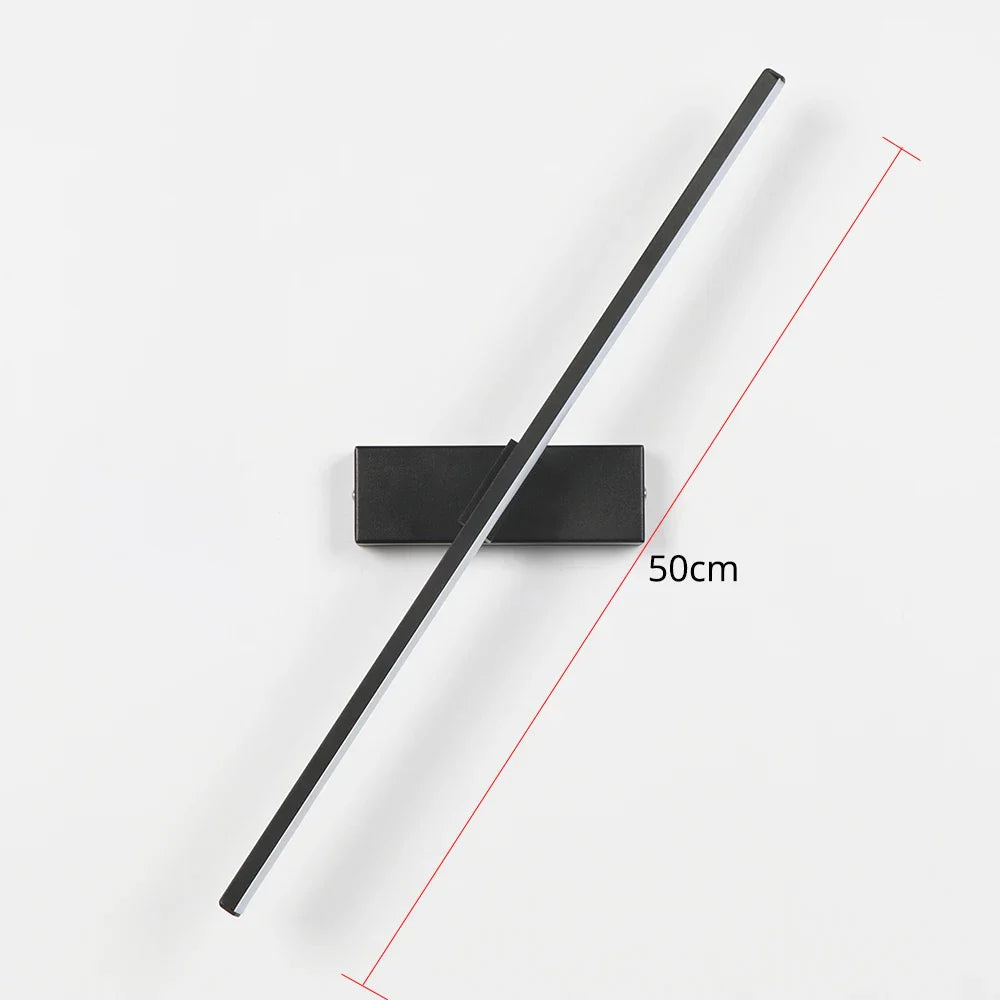 AuroLite Adjustable LED Wall Light | 330° Swivel | Modern Design for Bedroom & Living Room | Aluminum