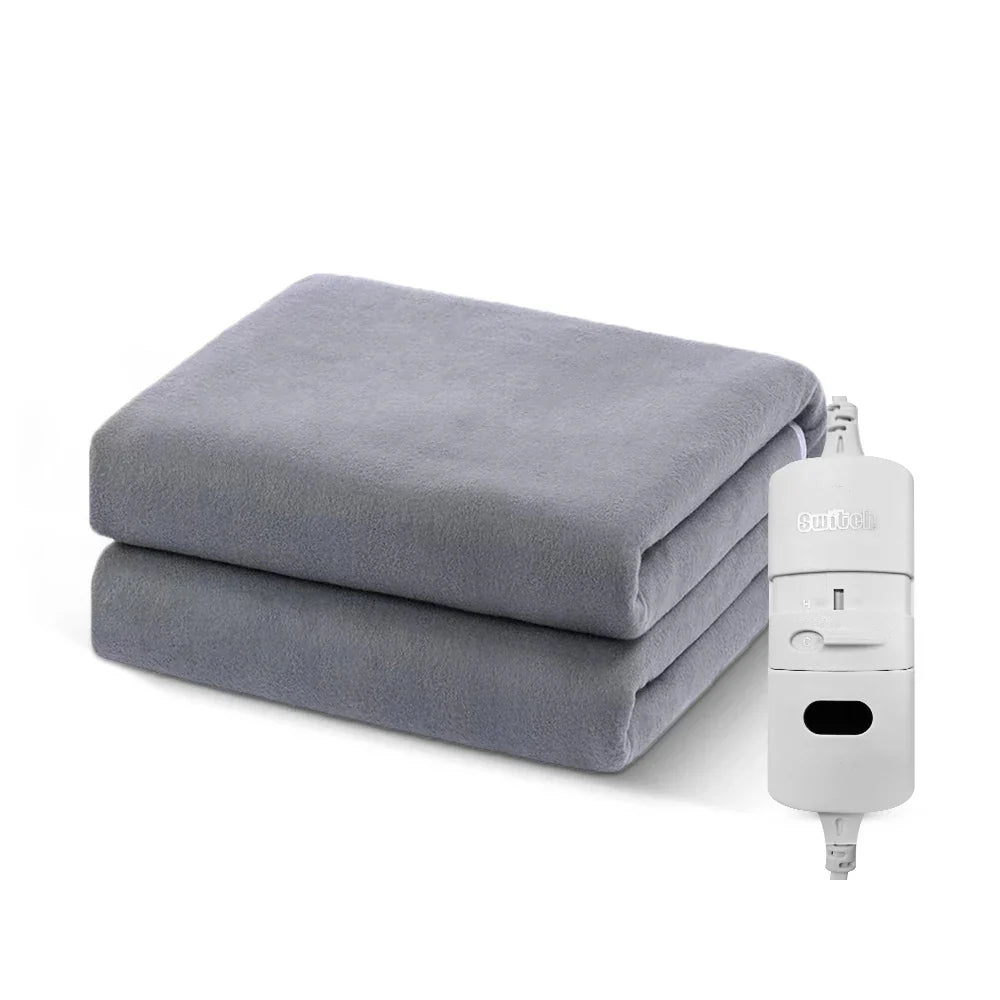 Electric Heated Blanket | Thermostat Controlled | Double Size | 220V EU Plug