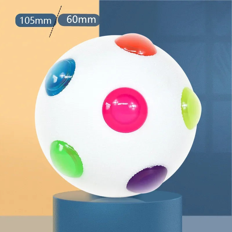 Dog Toy GlowPaw Ball | LED Light Ball | Elastic & Bite-Resistant | For Dogs, Cats & Children