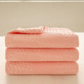 Cotura Waffle Blanket | 100% Organic Cotton | Breathable & Elegant | Waffle Texture