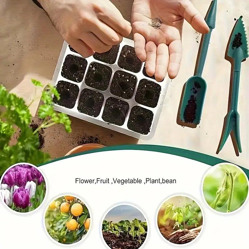 Growmida Indoor Growing Kit | With LED Plant Light & Adjustable Humidity Cover | 36-Cell Propagation Station | Including Accessories