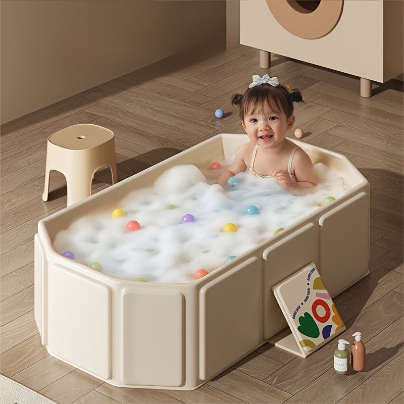 AquaLounge Foldable Bathtub | PVC | For 1–3 Persons | With Shelves & Quick Fill System