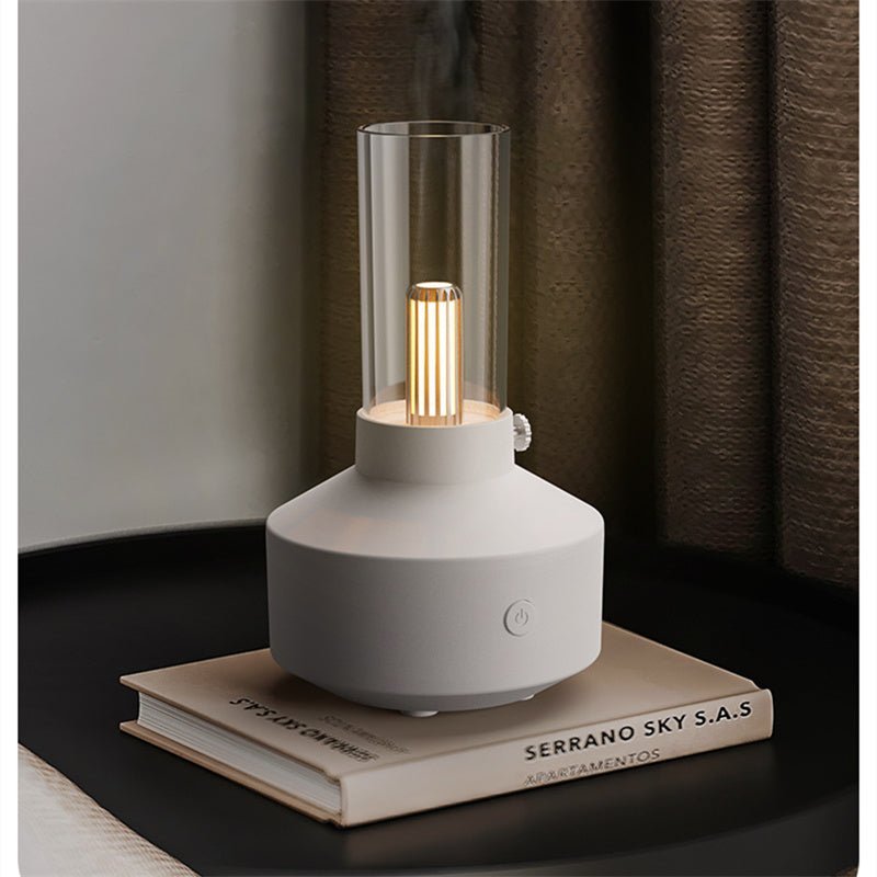Aroma Diffuser LumaScent | Fragrance & Candlelight | 0.5L Tank | Quiet & Automatic Shut-Off