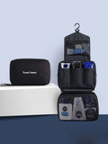 Foldable Travel Toiletry Bag DryNexa TravelCube | Multi-layer Design with Wet-Dry Separation | Space-saving & Waterproof