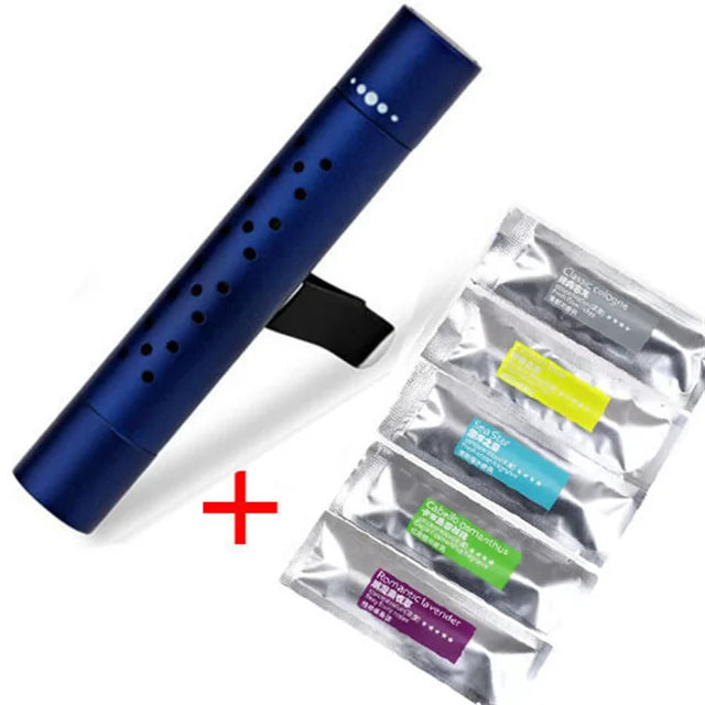 AROMOVA Car Air Freshener Clip | Long-lasting Natural Scent with Essential Oils | Adjustable Vent Clip | Leak-free | For Car & Room Air