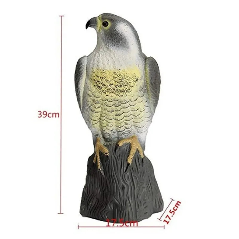 Falcono BirdGuard Bird Repellent Bird of Prey Decoration | Realistic Eagle Replica Made of Plastic | For Garden & Balcony