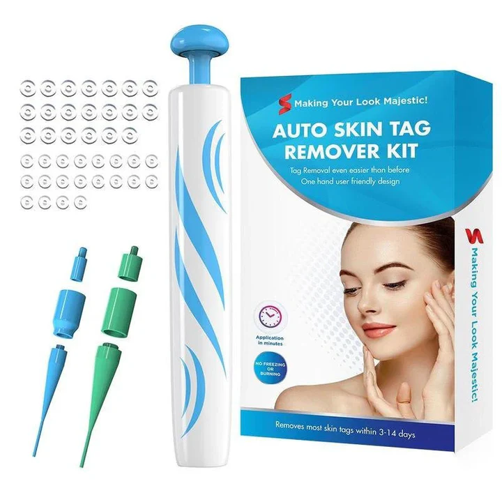 DermaClear Skin Tag Remover | Pain-Free Application | Compact & Hygienic | For Men & Women