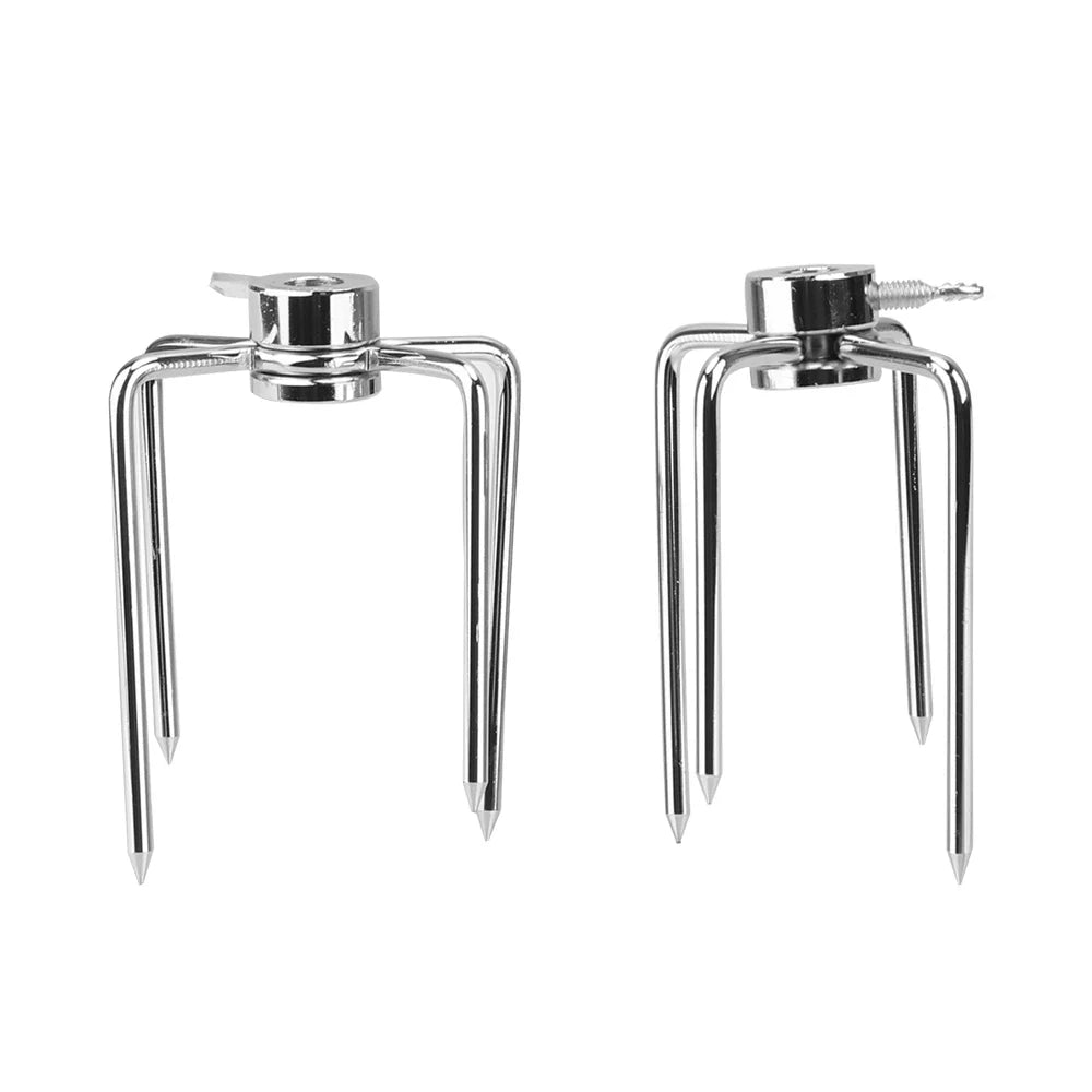 BBQ Meat Forks GrillMeister Pro | Set of 2 | Stainless Steel | For Rotisserie & Charcoal Grill