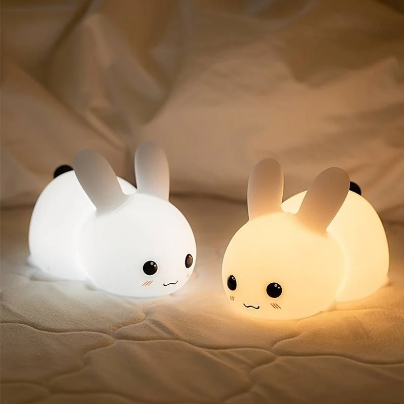 Bunnilo Children's Night Light Rabbit | Gentle Nightlight | Child-Safe & Energy-Saving