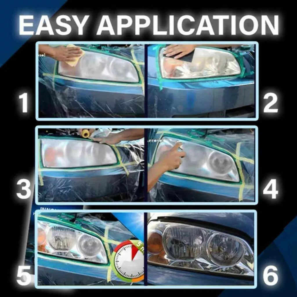 Headlight Polish KlaroBright | Removes Yellowing & Cloudiness | UV Protection | Long-lasting Effect
