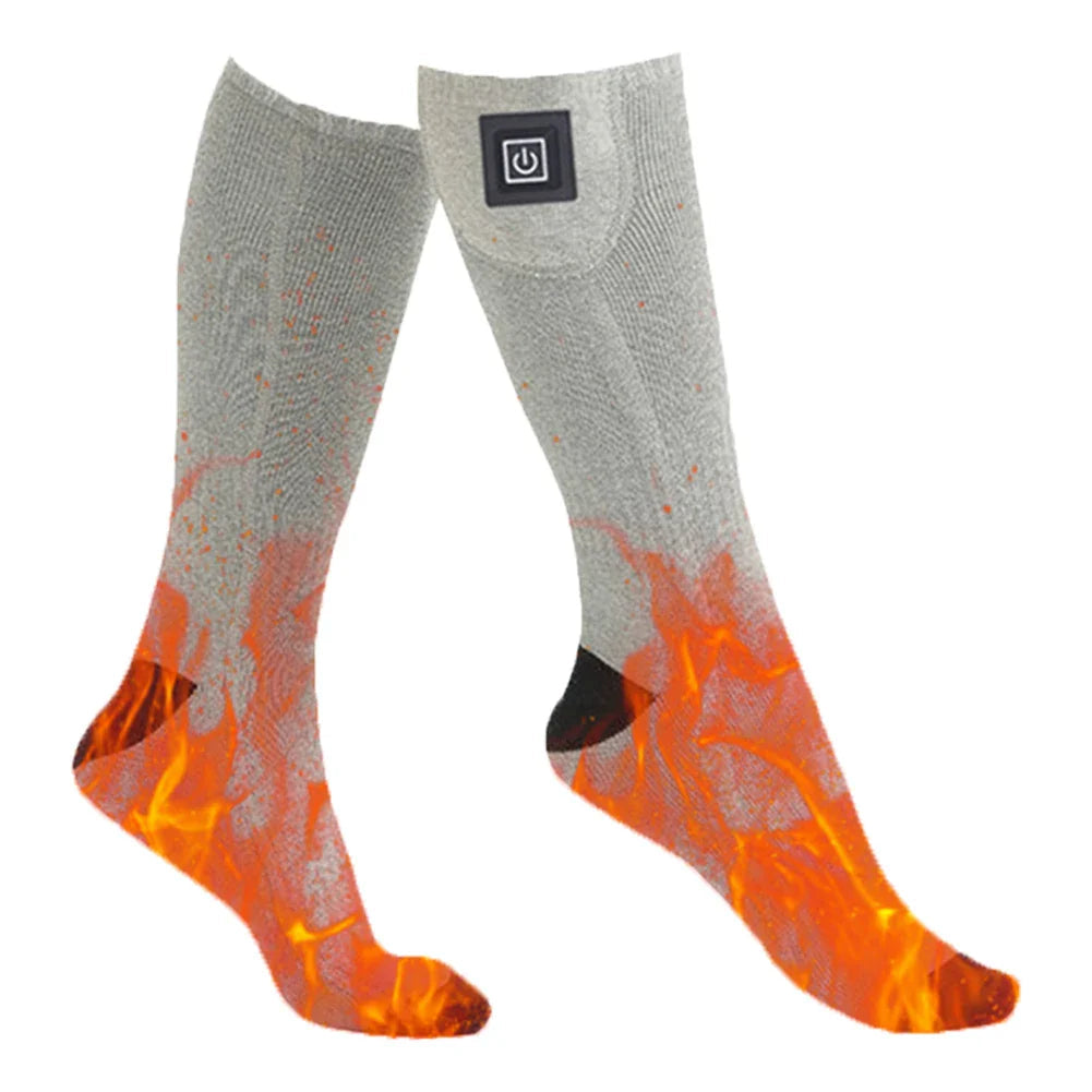 HeatWear Heated Socks with Battery Box | Electric Heated Socks for Women & Men | Warm Socks for Skiing, Hiking & Outdoor Activities