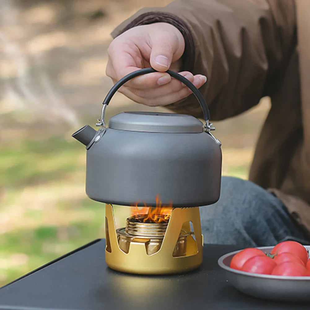 Flamero Outdoor Alcohol Stove | Adjustable Flame | 360° All-Around Combustion | Compact & Stable